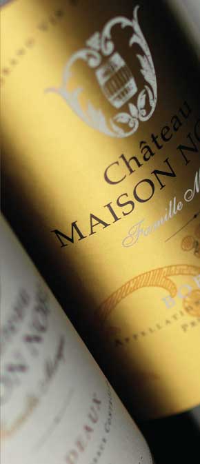 Chateau Maison Noble, Les vins du chateau