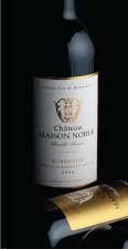 Château Maison Noble, les vins du chateau